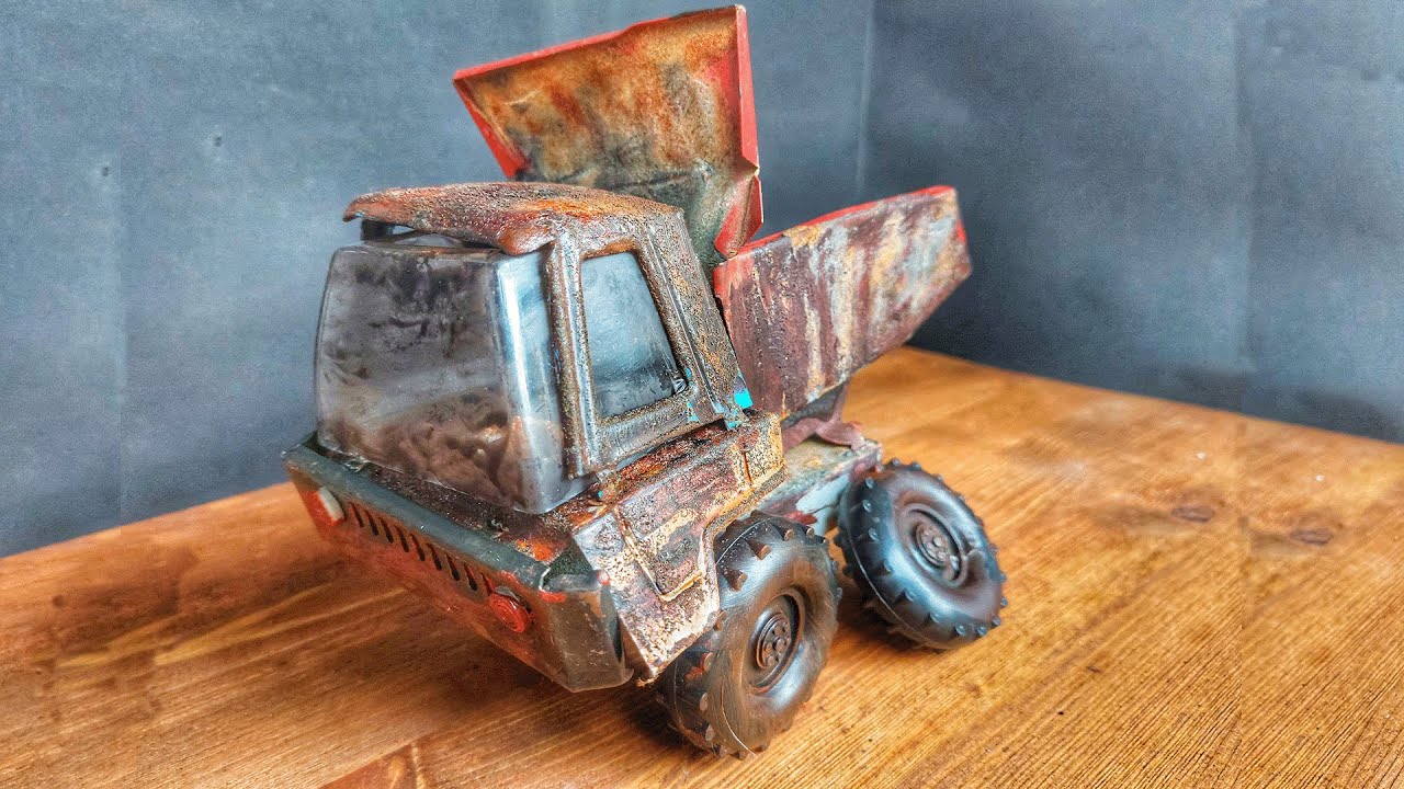 Реставрация заброшенной детской игрушки отца 1960-x.