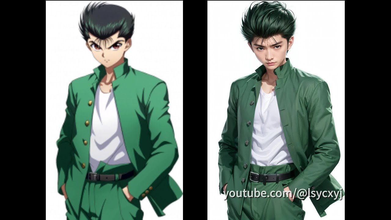 [Part1]【AIコスプレ】幽☆遊☆白書|[AI Cosplay] YuYu Hakusho |【赛博Coser】幽游白书