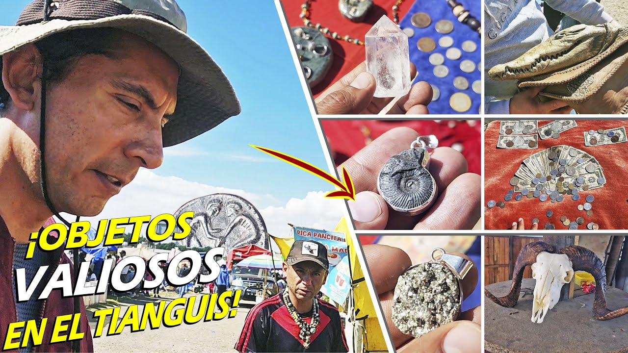 ¡Encuentro Objetos VALIOSOS $$ en el Tianguis de las TABLAS en Tianguistengo!