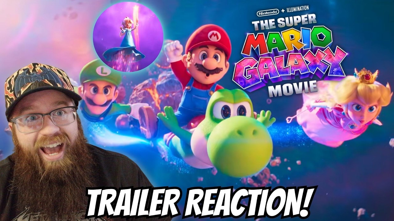 The Super Mario Galaxy Movie – Final Trailer REACTION!!!
