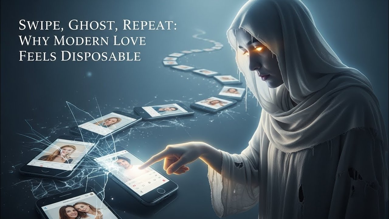 Swipe, Ghost, Repeat: Why Modern Love Feels Disposable