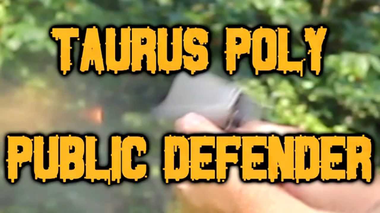 Taurus Public Defender/Quick Look