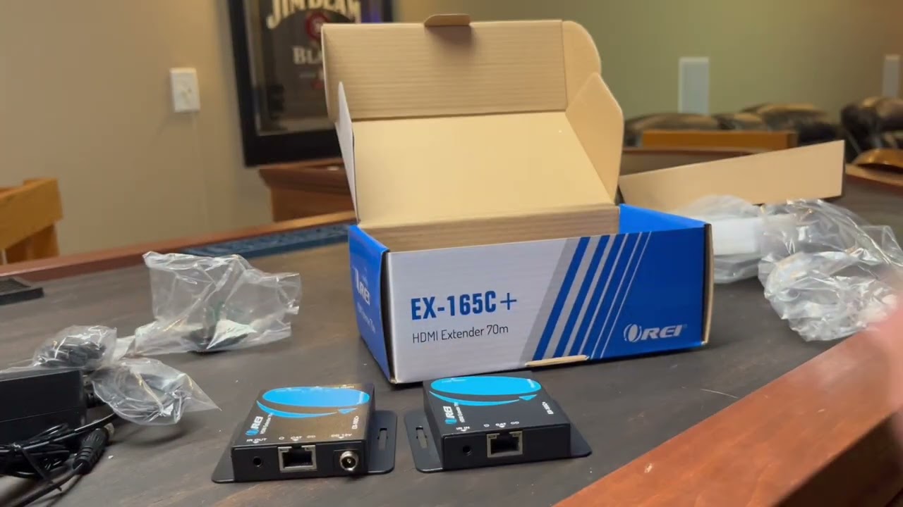 OREI EX 165C+ Unbox&Install