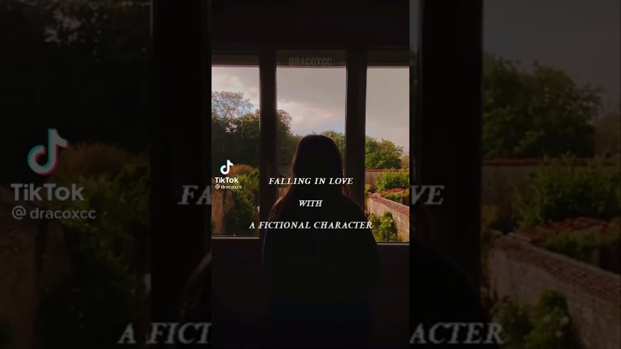 this is falling in love with a fictional character..🥺😩