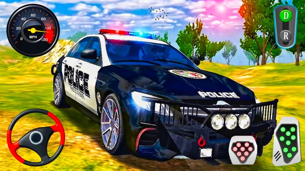 🚓 Police Car Chase Simulator 3D – Real City Cop Pursuit Gameplay (Android)