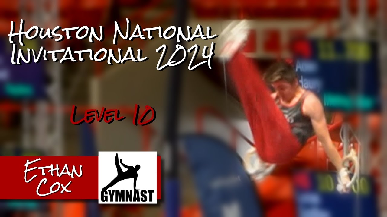 Houston National Invitational 2024  -  Level 10 Men's Gymnastics  -  Ethan Cox
