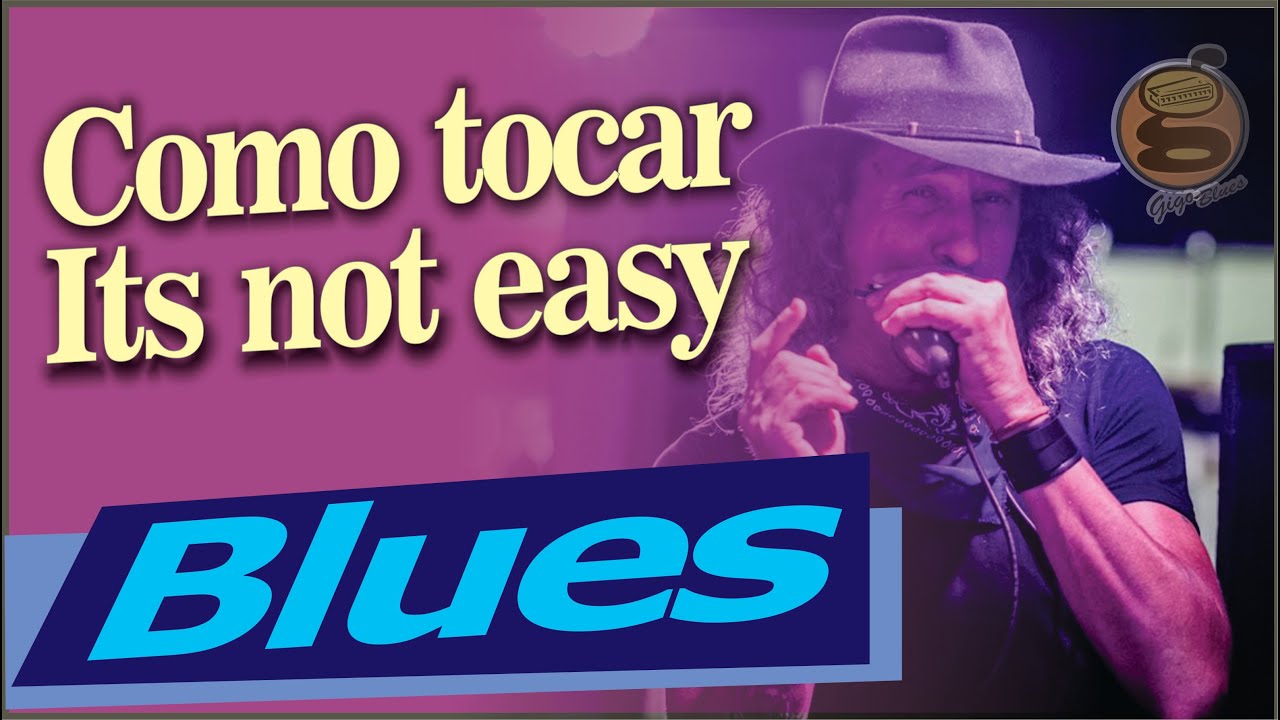 Como tocar Its not easy dica #8| Harmônica - Gaita de boca