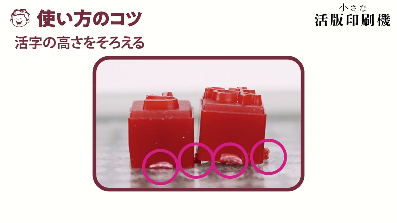 小さな活版印刷機 使い方｜大人の科学マガジン