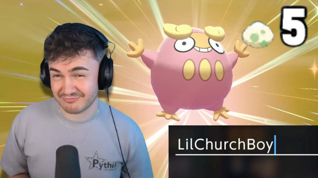 SHINY in ONLY 5 EGGS (insane luck) + Johnstone names Darumaka after himself