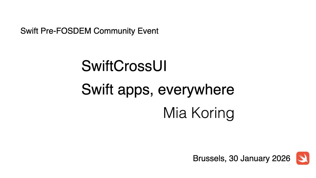 SwiftCrossUI: Swift apps, everywhere
