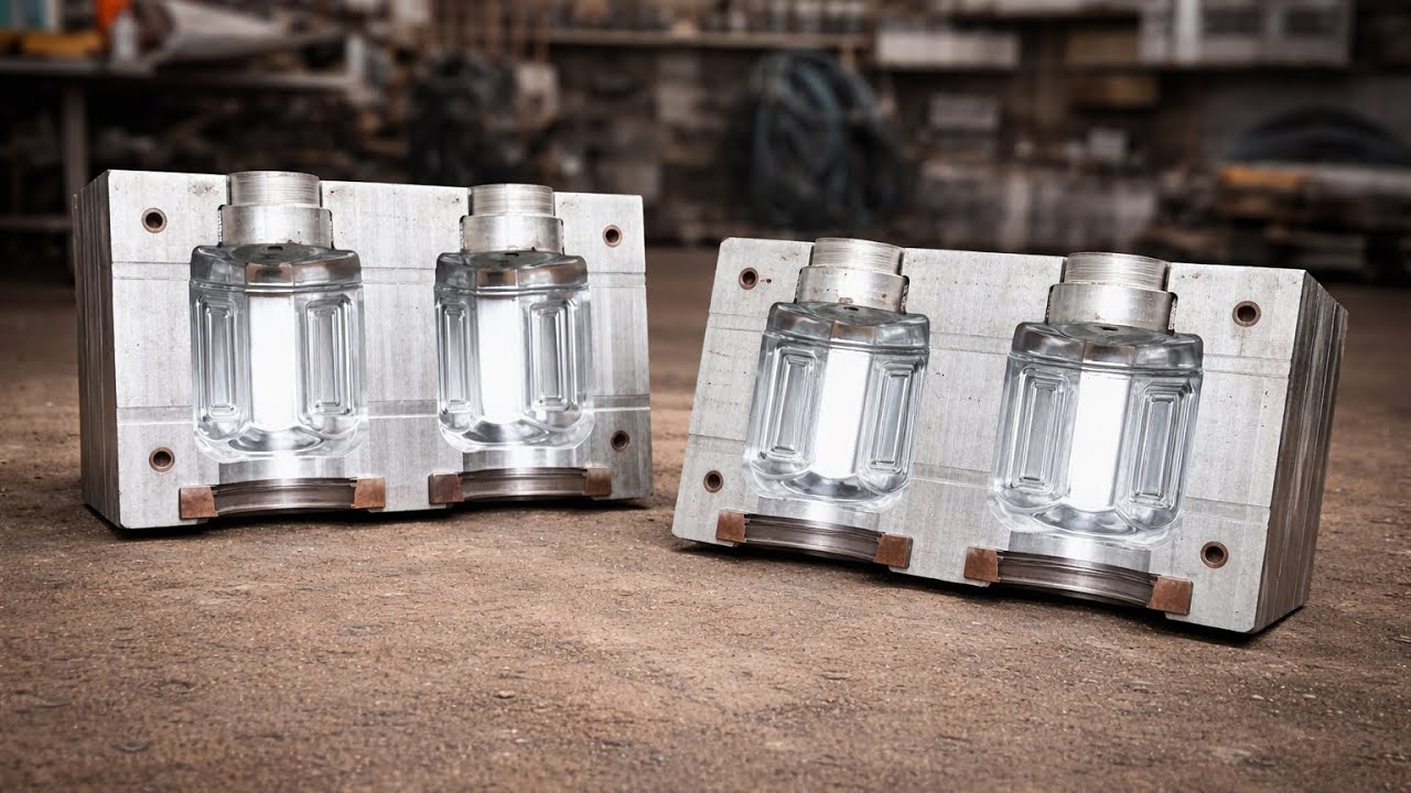 Amazing Bottle Mold Making in Afghanistan | CNC & Lathe Machine Precision Work