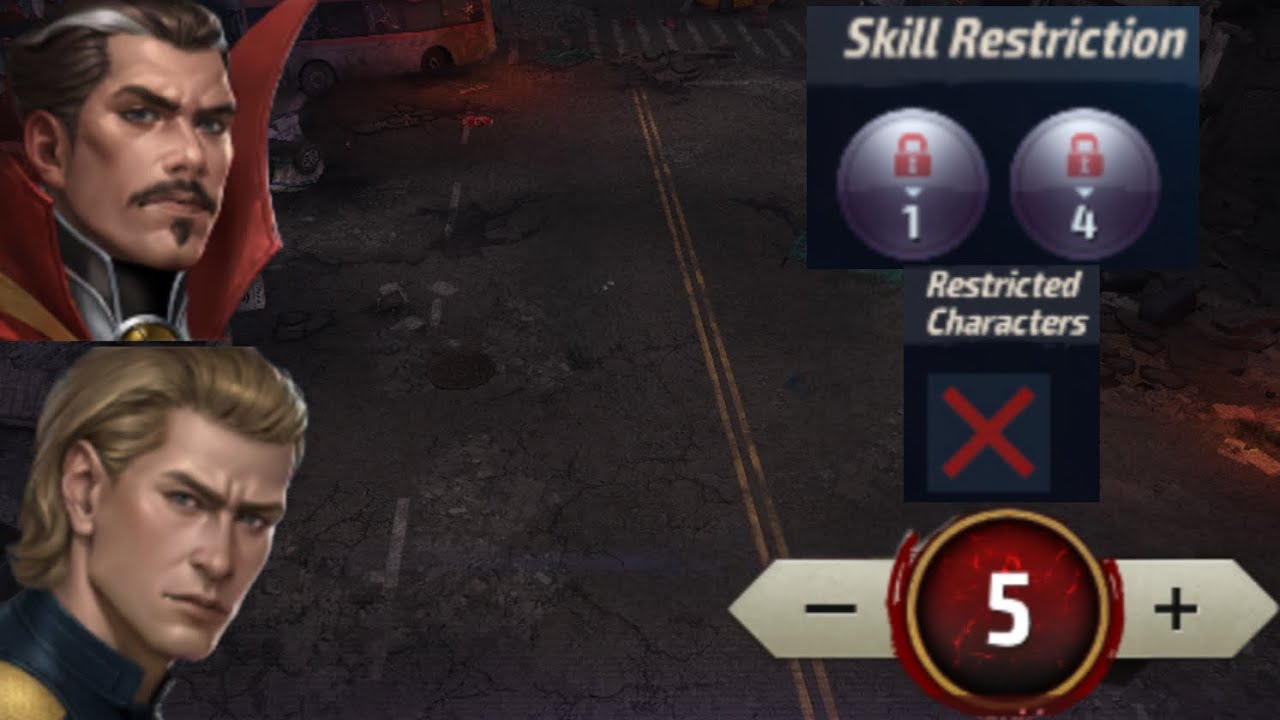 Zombie Survival stage 5 | Doctor Strange + Sentry | Ban 1,4 - Marvel Future Fight 