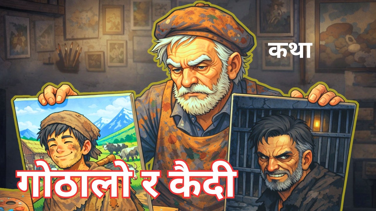 गोठालो र कैदी/kathai-katha/ दार्शनिक कथा