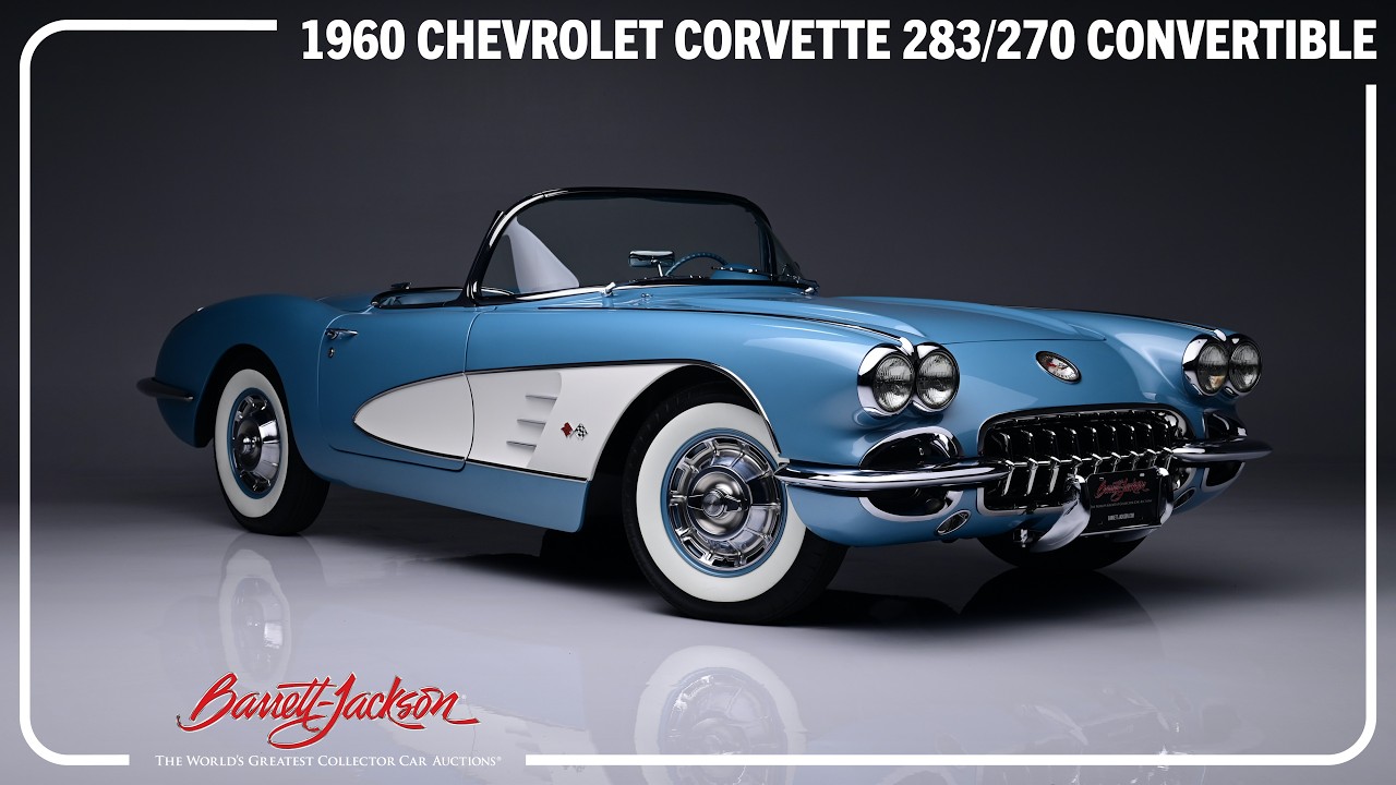 1960 Chevrolet Corvette 283/270 Convertible - BARRETT-JACKSON 2024 SCOTTSDALE AUCTION