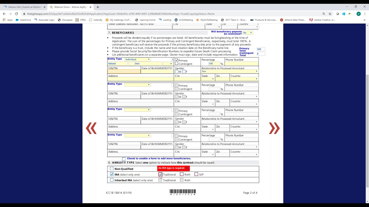 Athene Annuity eApp Demo Webinar