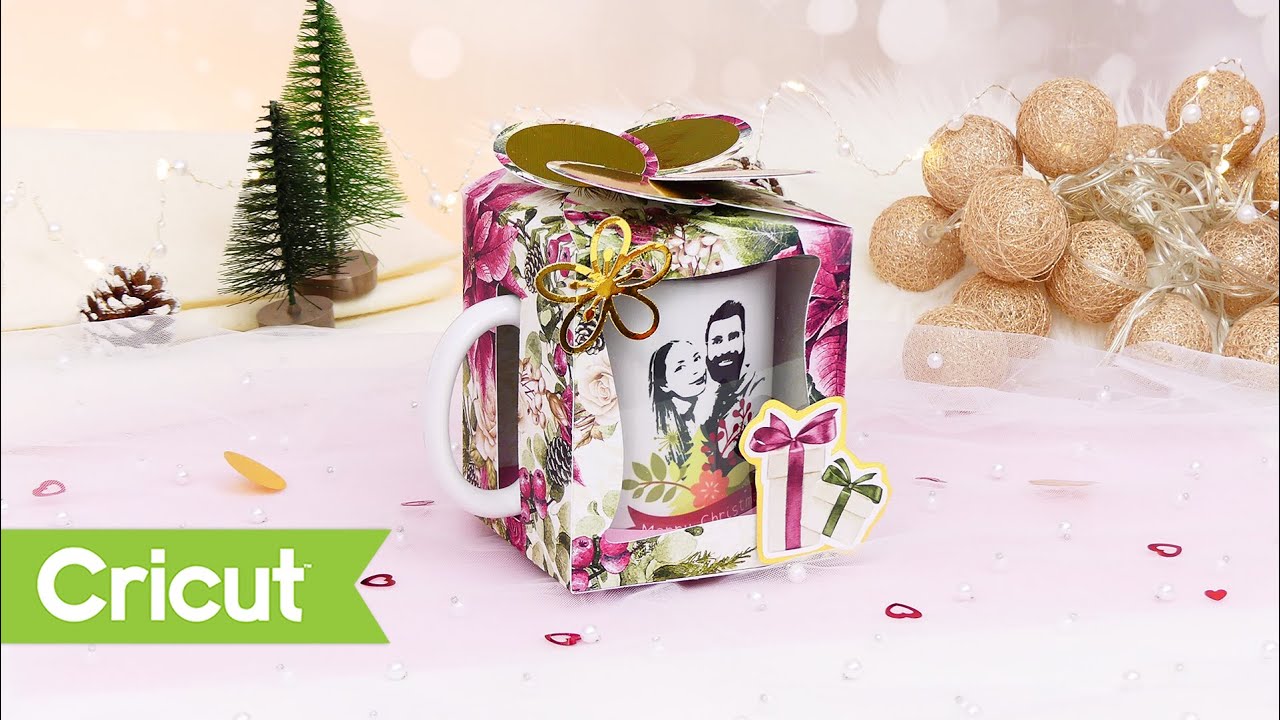 Scatola Porta Tazze personalizzate - Cricut Maker