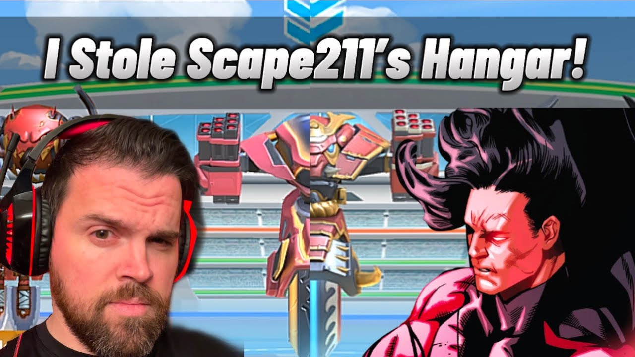 I Stole Scape211&rsquo;s Hangar! | Mech Arena