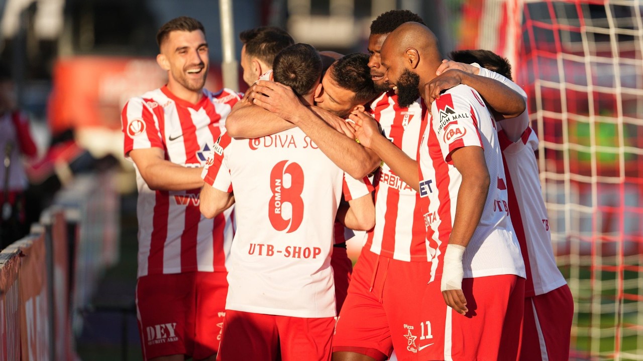 REZUMAT |  UTA - Hermannstadt 3-2. Spectacol la debutul play-out-ului. Victorie mare pentru arădeni