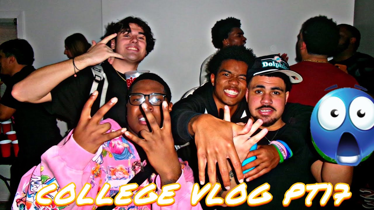 JUST LIVE YOUR LIFE!!! WE CRASHED A PARTY!!!!!! (College Vlog Pt17) 