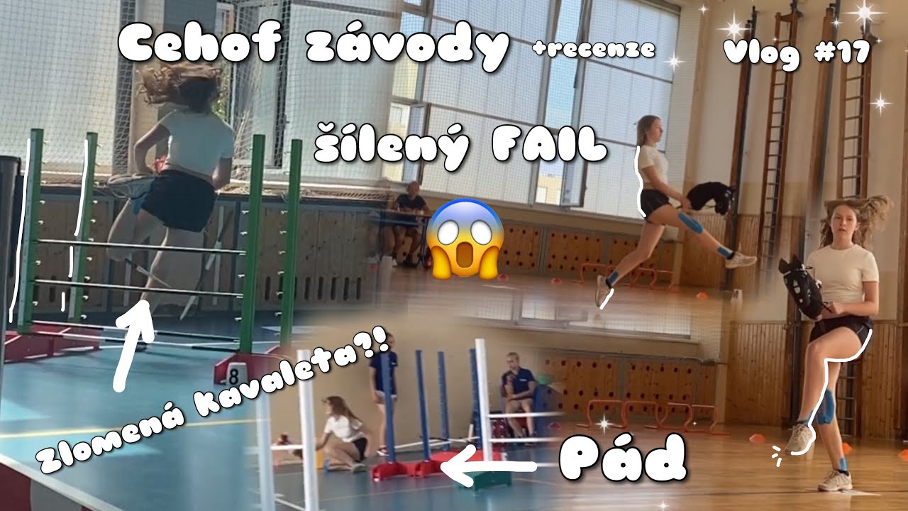 hobbyhorse závody ČEHOF ~ šílený FAIL! ZLOMENÁ kavaleta 2!😱 +recenze