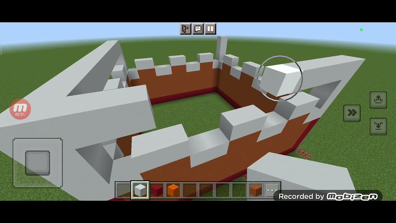 Как построить торт в Майнкрафт 