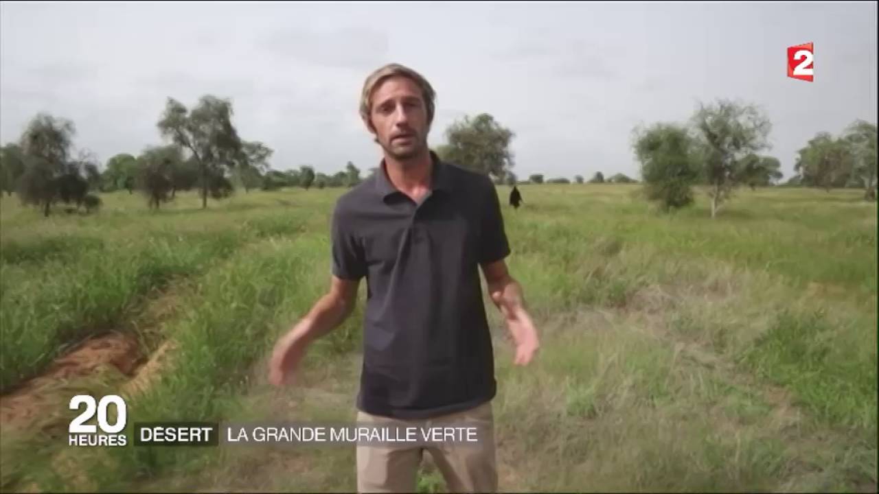 Reportage Grande Muraille Verte sur FRANCE 2  (septembre 2016)