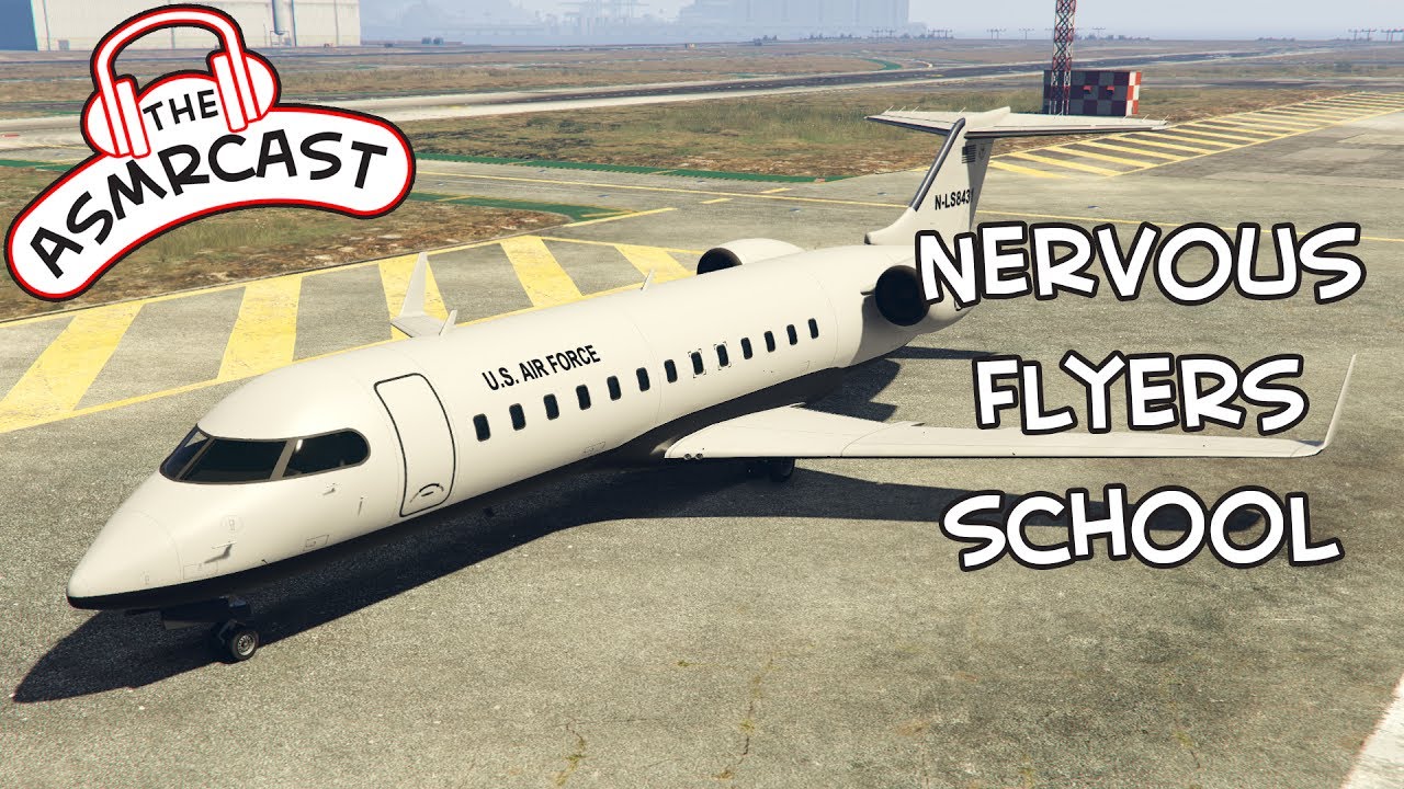 ASMR Gaming Roleplay GTA V: Flight School For Nervous Flyers