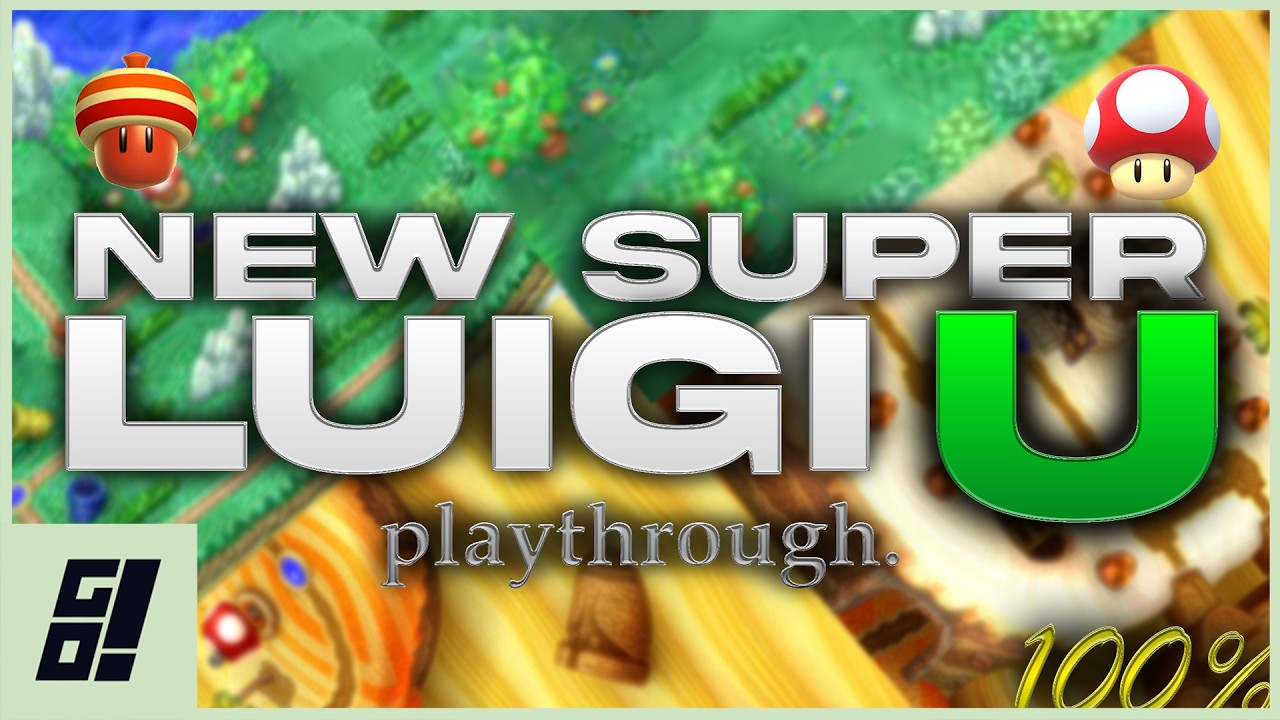 New Super Luigi U World 1&2 100% | Goofing Off!
