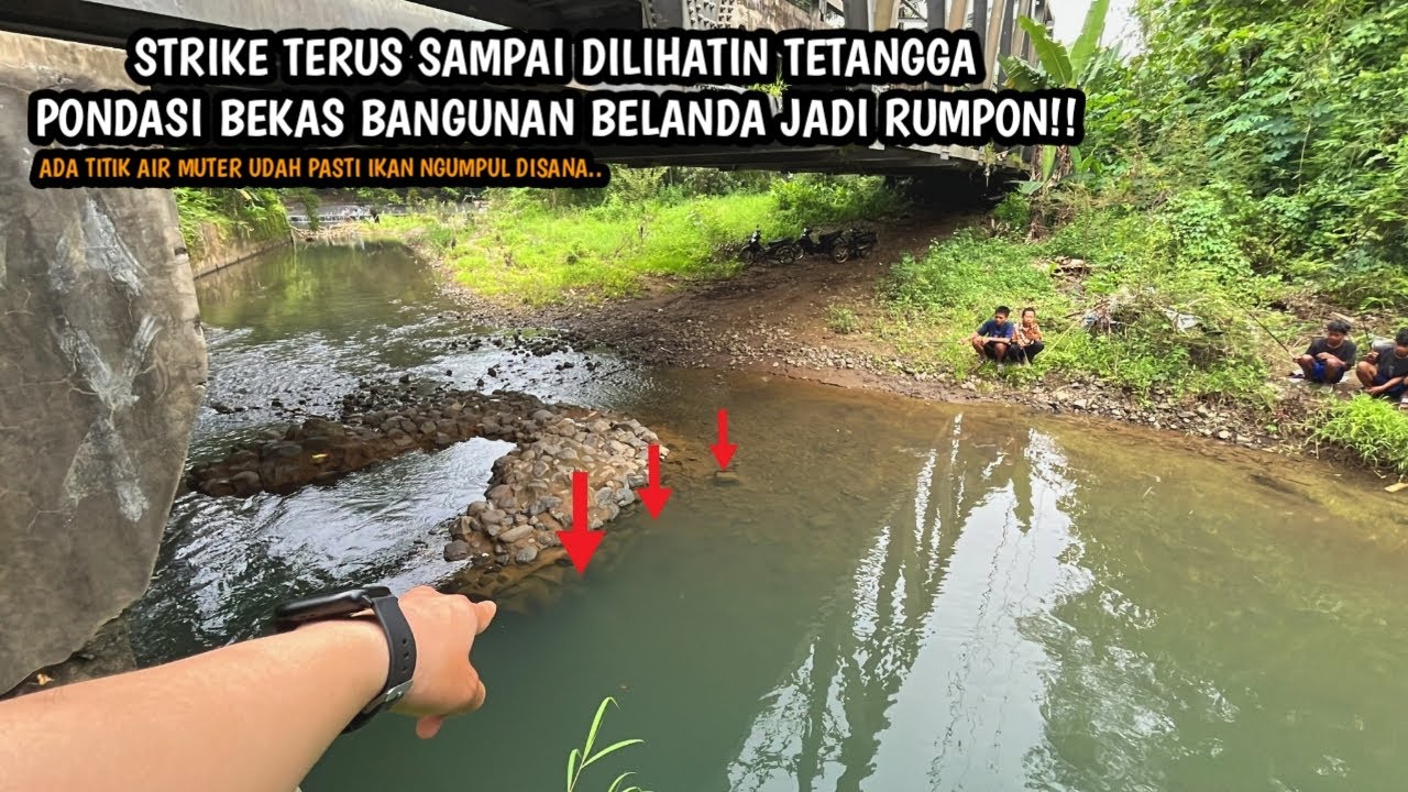 TIPS MEMILIH TITIK SPOT AGAR STRIKE TERUS!! Mancing wader teknik kumbul umpan rasbora jasuke x