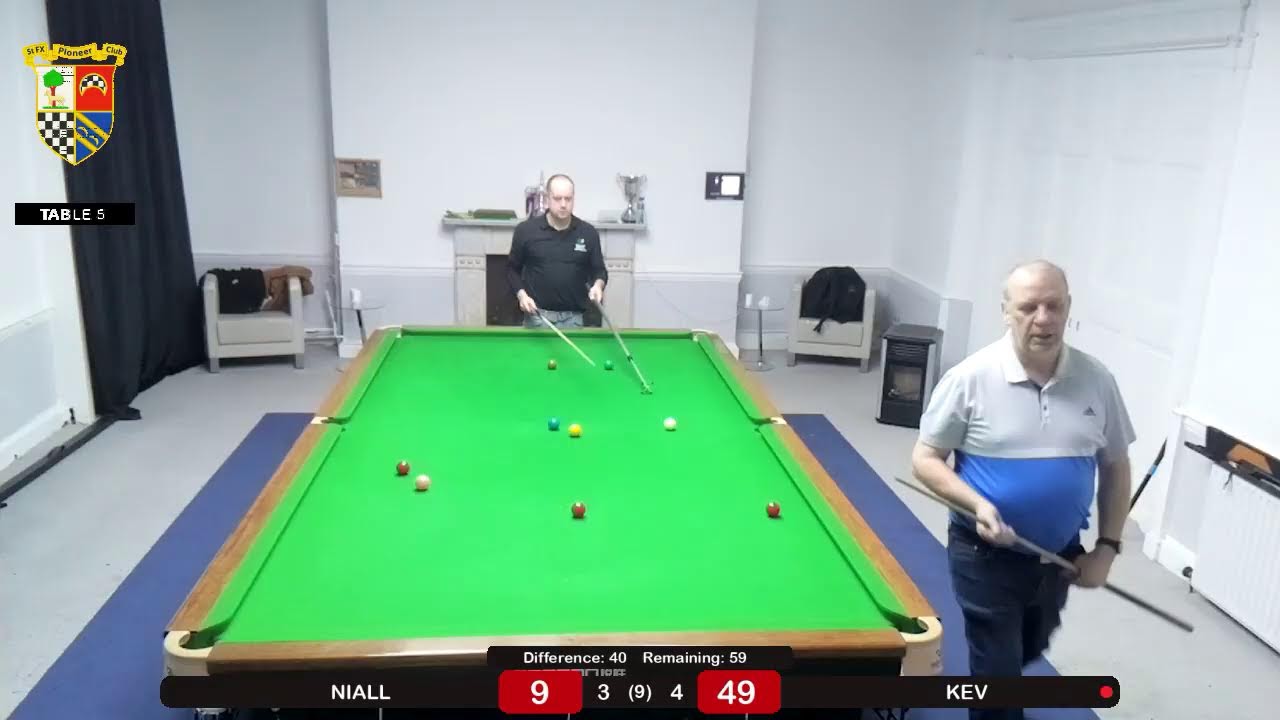 Pioneers Club - Snooker Table 5