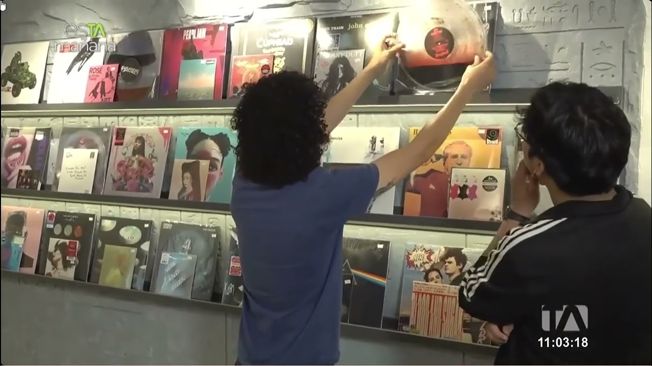 Bee Vinyl en Teleamazonas, programa esTAmañana