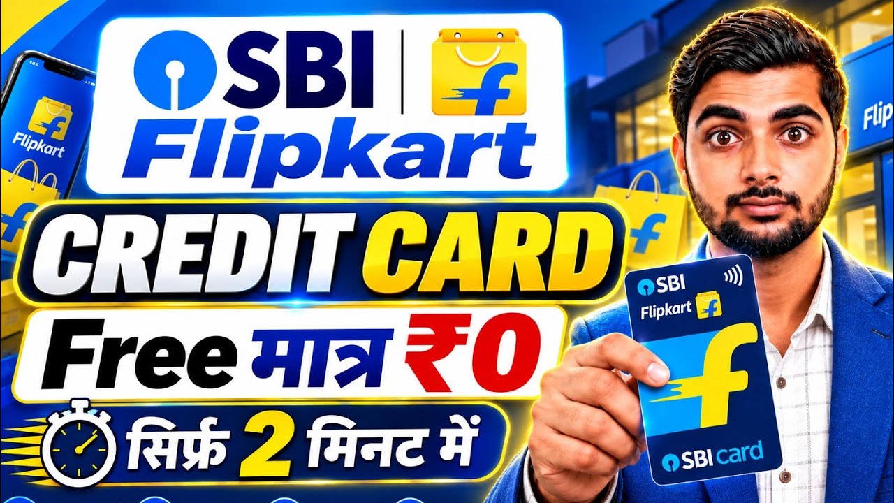 Flipkart SBI Credit Card Apply Online 2026 | Step By Step | Credit Card Kaise Banaye Hindi