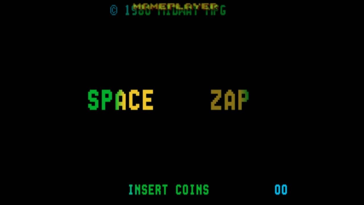 Space Zap 1980 Midway Mame Retro Arcade Games