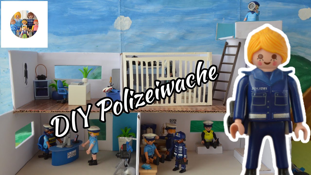 Polizeiwache einrichten| Vorstellung vom Team + Einladung Hochzeit 💒| Pimp my Playmobil Film deutsch