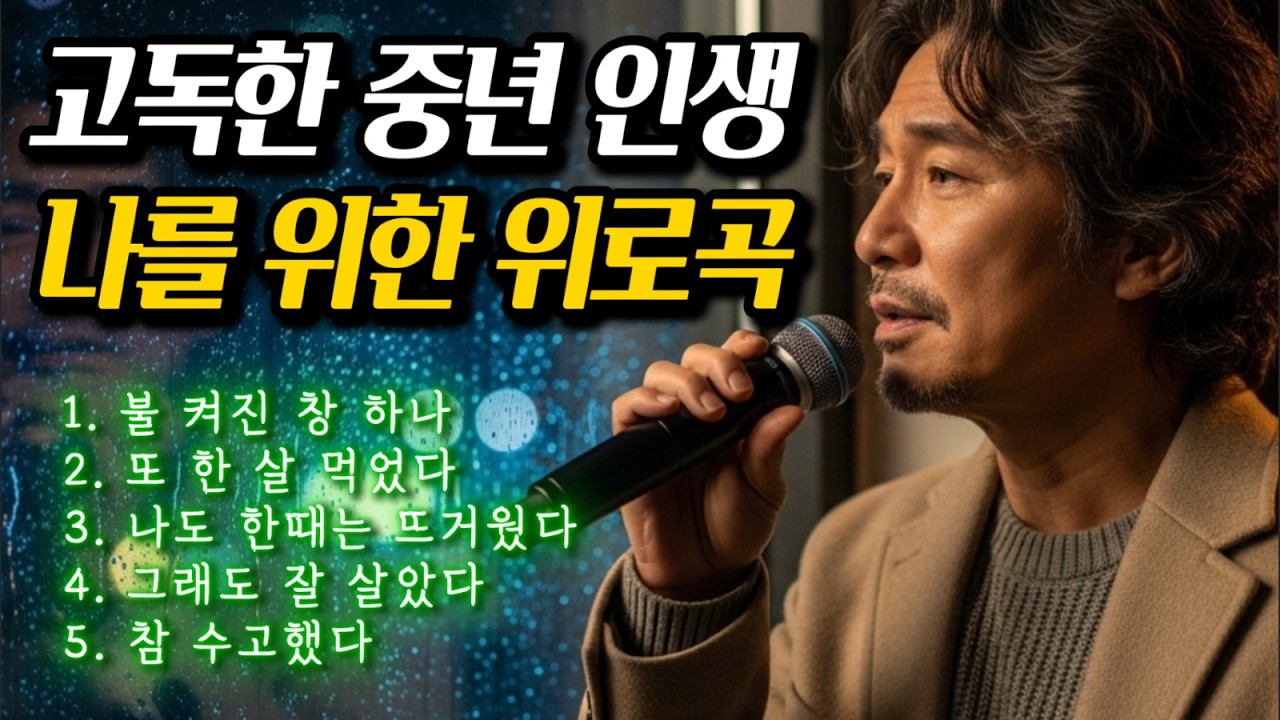 🎵 앞만 보고 달려온 나에게ㅣ고단했던 내 인생에게 건네는 눈물의 위로 #감성트로트