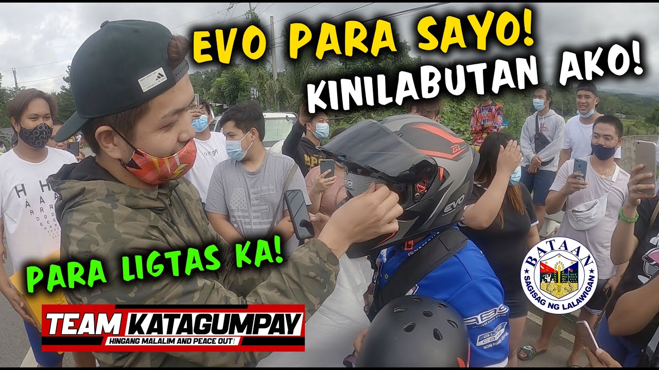 TEAM KATAGUMPAY SA BATAAN I MEET AND GREET I DINUMOG NG TAO I KUYANG NAKA NUTSHELL BINIGYAN NG EVO