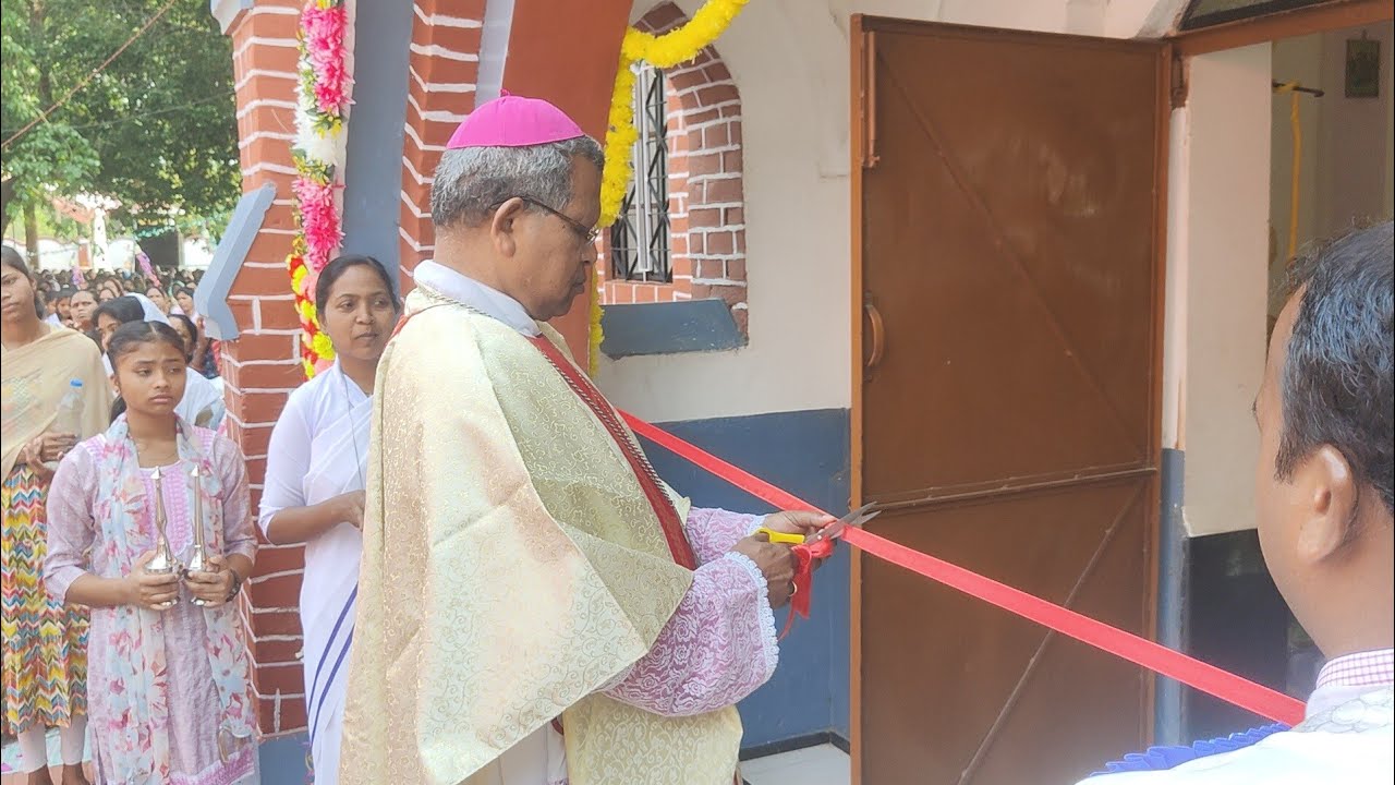झंडोत्तोलन एवं च‌‌र्च आशीष | 75 वर्षीय हीरक जयंती समारोह तपकरा चर्च | Tapkara Church Diamond Jubilee