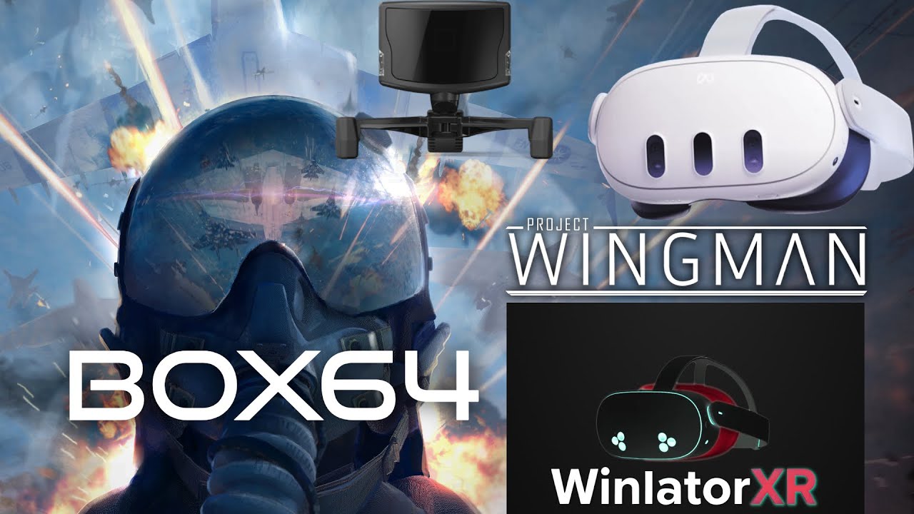 Project Wingman with TrackIR emulation (6DoF) on Meta Quest 3 via WinlatorXR
