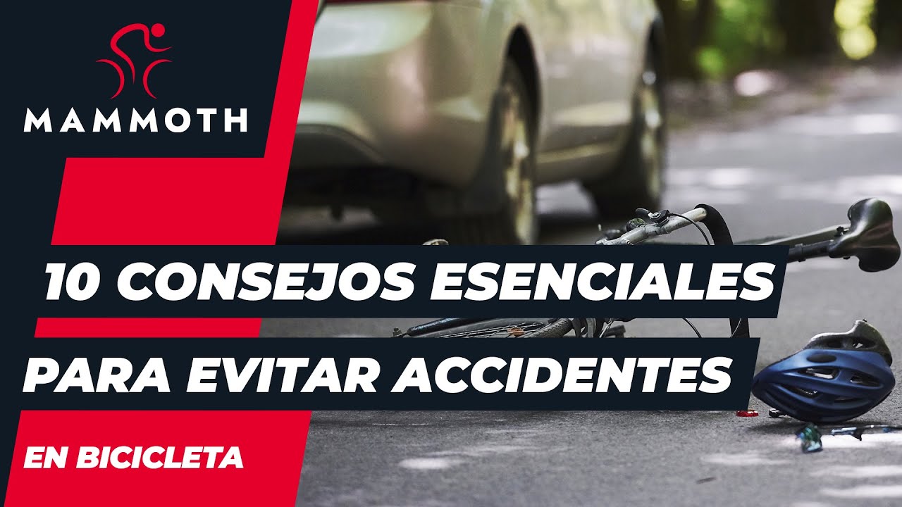 Cómo evitar accidentes en bicicleta ¡10 Consejos esenciales!
