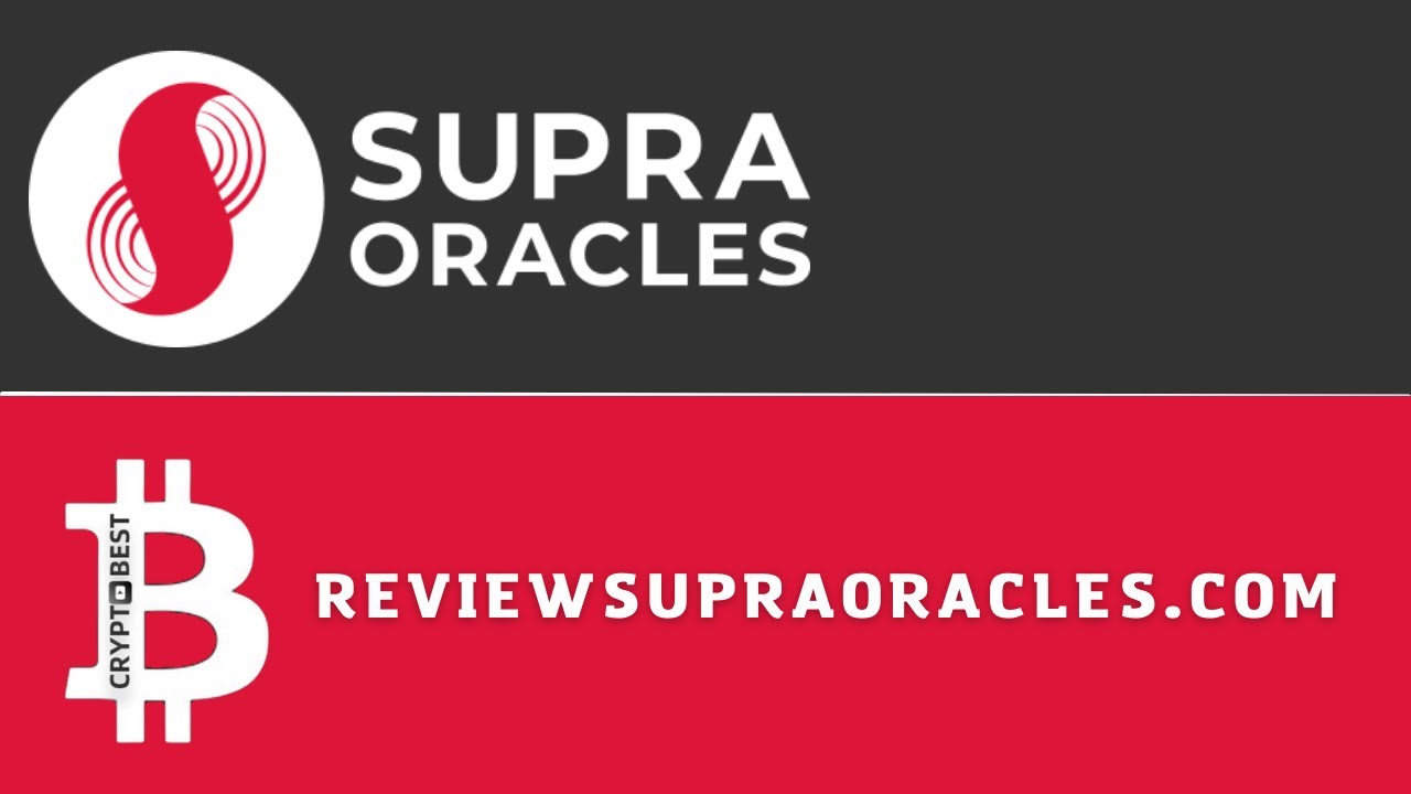 Supra Oracles | will make the blockchain better!
