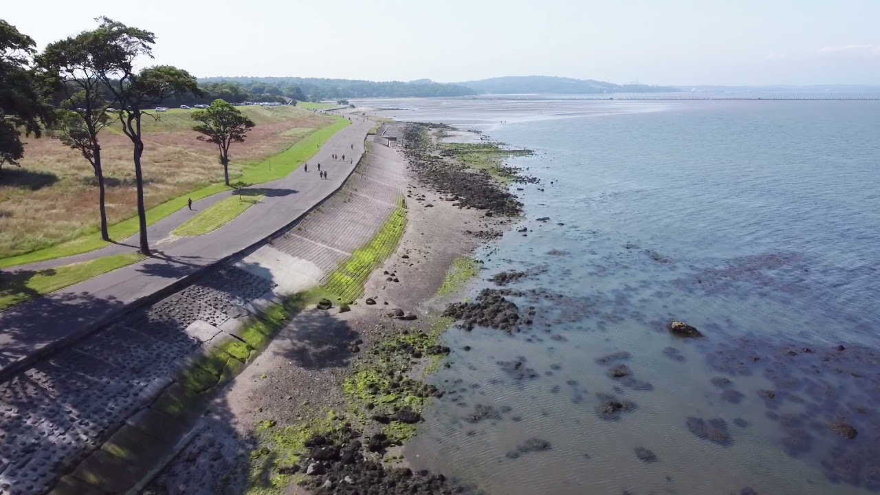 EDINBURGH Summer @ Silverknowes Beach 🏖 #edinburghtravel