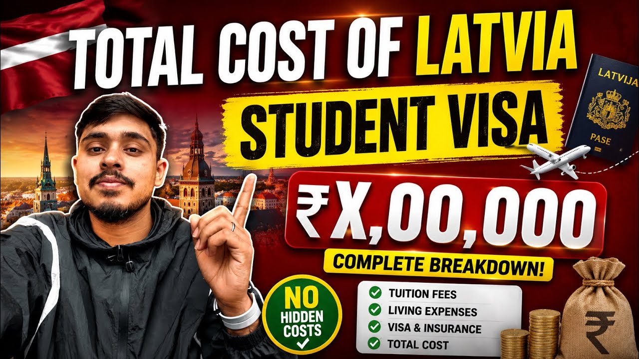 Total Expenses for Latvia 🇱🇻 Student Visa | FULL GUIDE FOR LATVIA STUDENT VISA #latviastudentvisa