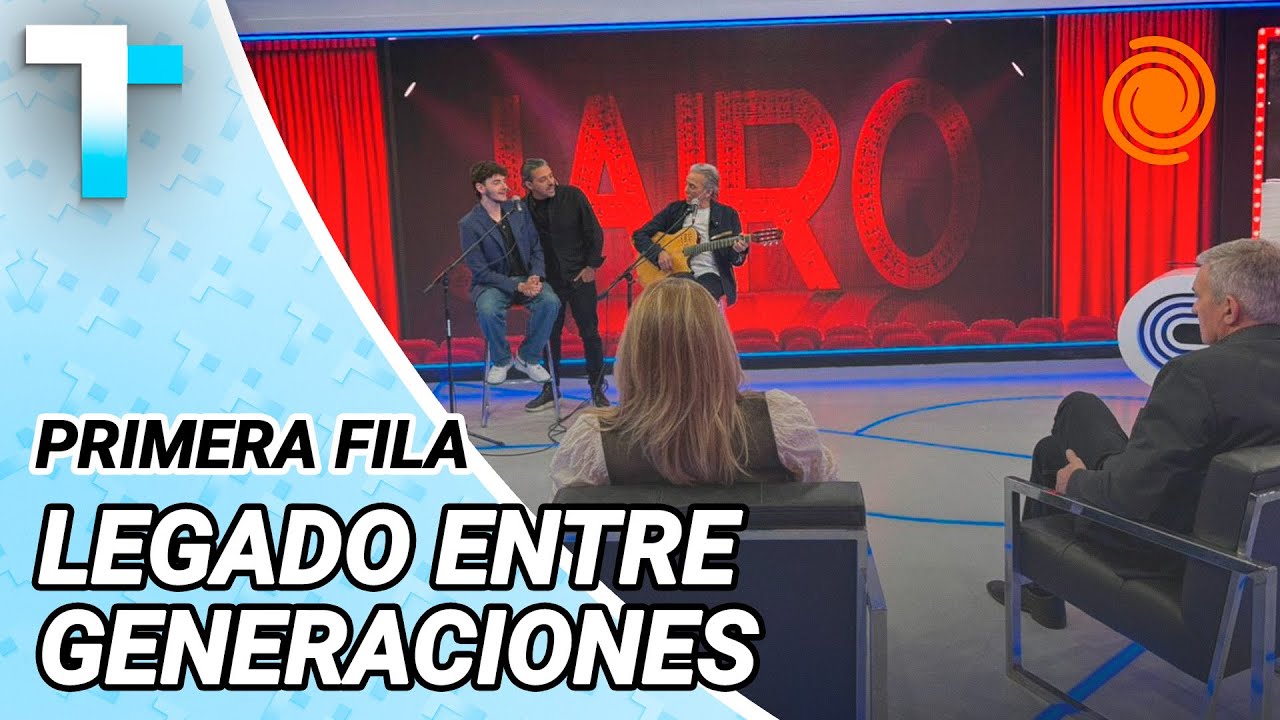Emocionante interpretación de Jairo con su nieto y su hijo | 