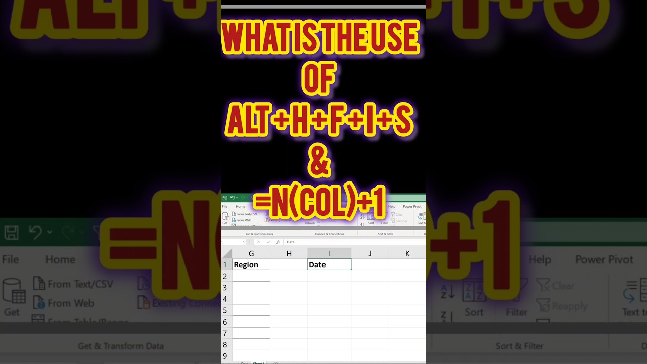 Excel Auto Date & Smart Serial Number Trick | No Break Even with Headings 🔥