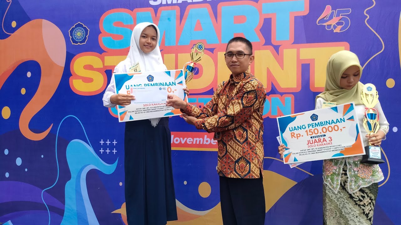 Takkan Berpaling Darimu Juara 1 Solo Vokal Milad SMA Muhammadiyah Wonosobo ❤️