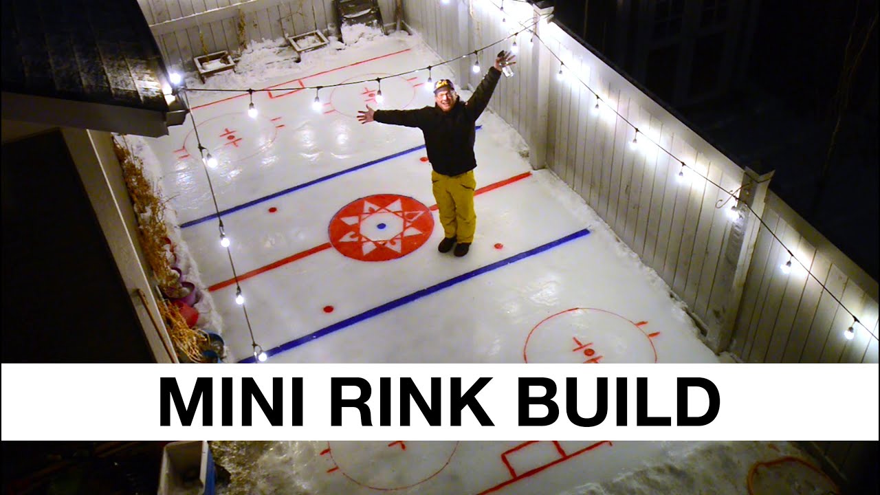 MINI RINK BUILD | Edmonton AB