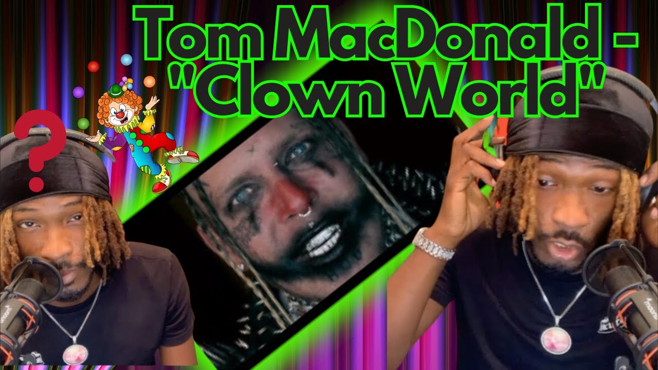 Tom MacDonald - "CLOWN WORLD" | Must Watch | Official Music Video | Simply REACTIONS