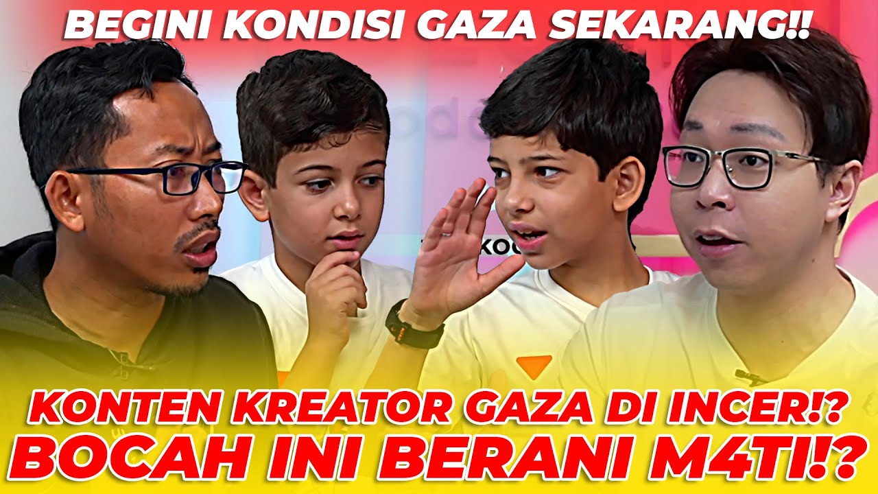 DI EVAKUSASI DARI GAZA, ANAK AJAIB PALESTINA DATANG KE INDONESIA!?