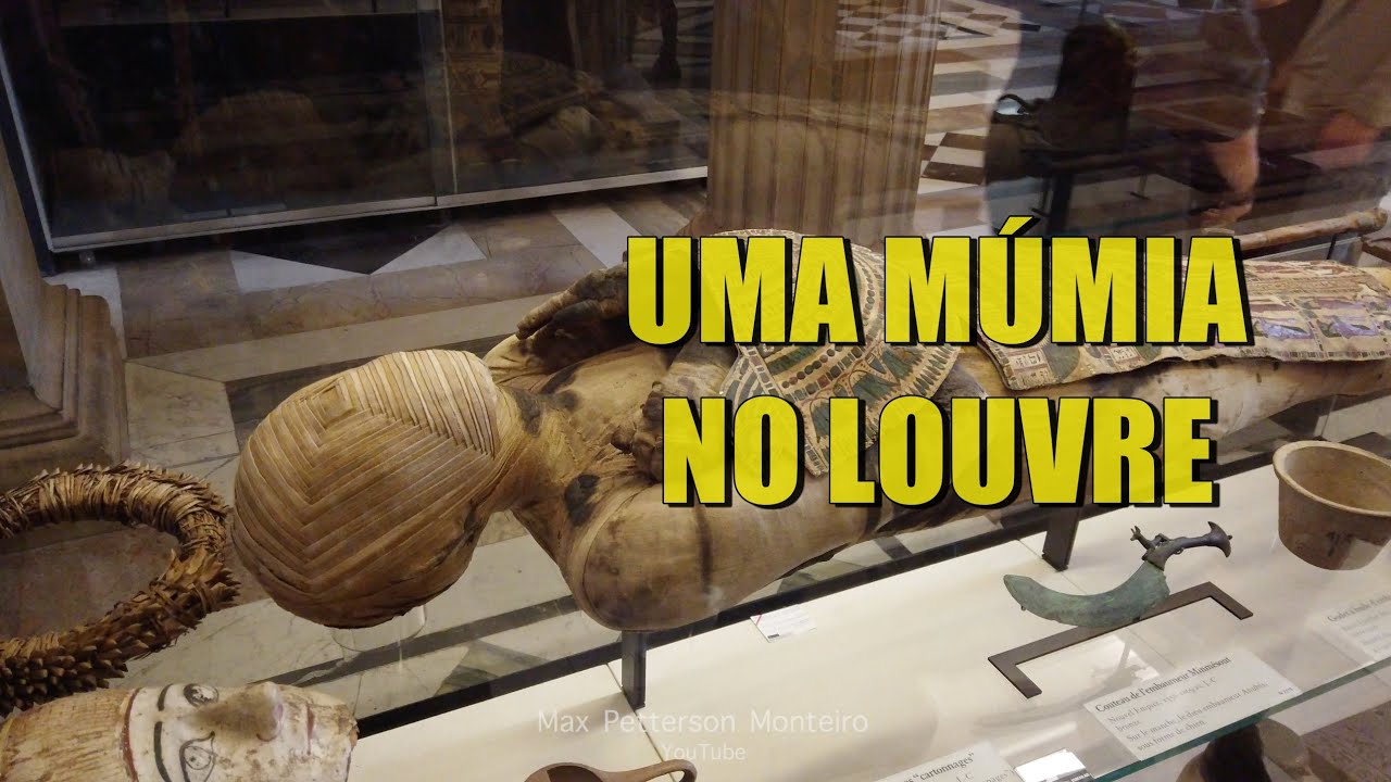 MANGANDO E APRENDENDO - EGITO NO MUSEU DO LOUVRE