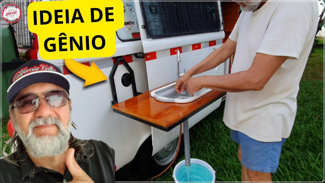 PIA RETRATIL COMO VOCÊ NUNCA VIU PARA KOMBI - PASSO A PASSO DE COMO FAZER - MOTORHOME - KOMBI HAUS